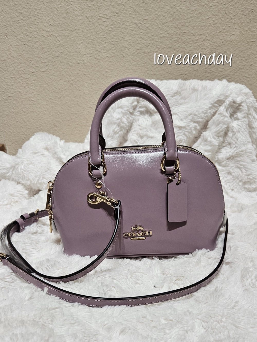 Coach☆Small Dome Satchel in Lavender - NWT